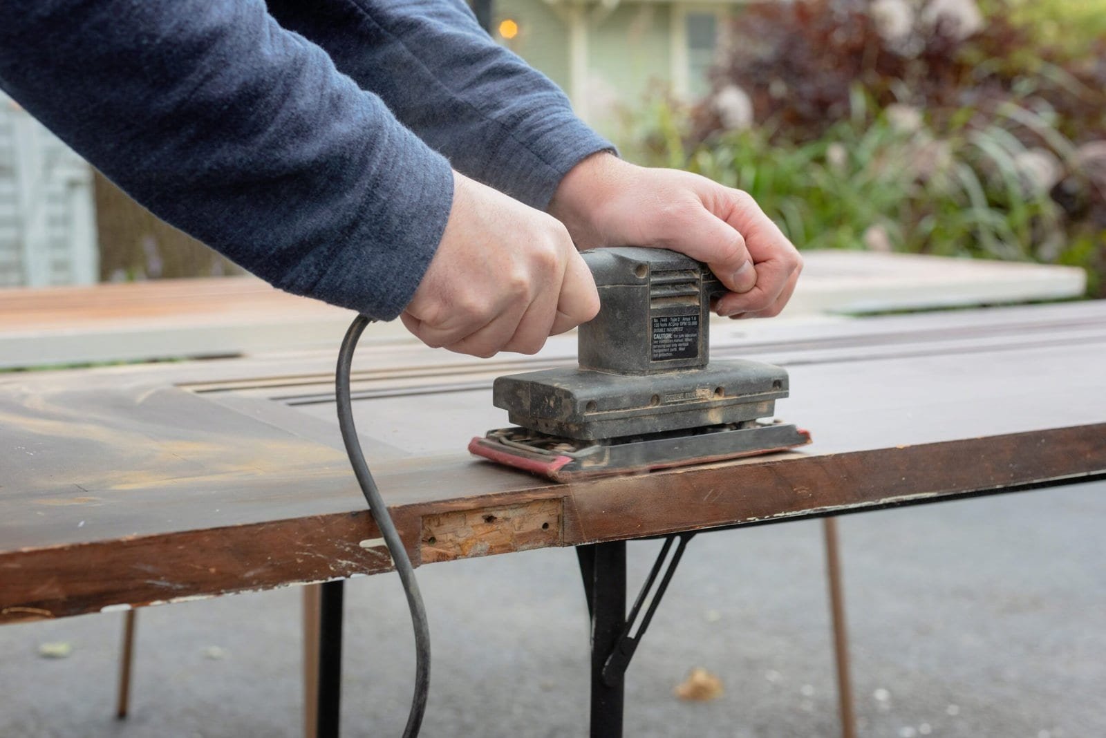 restoring wooden door